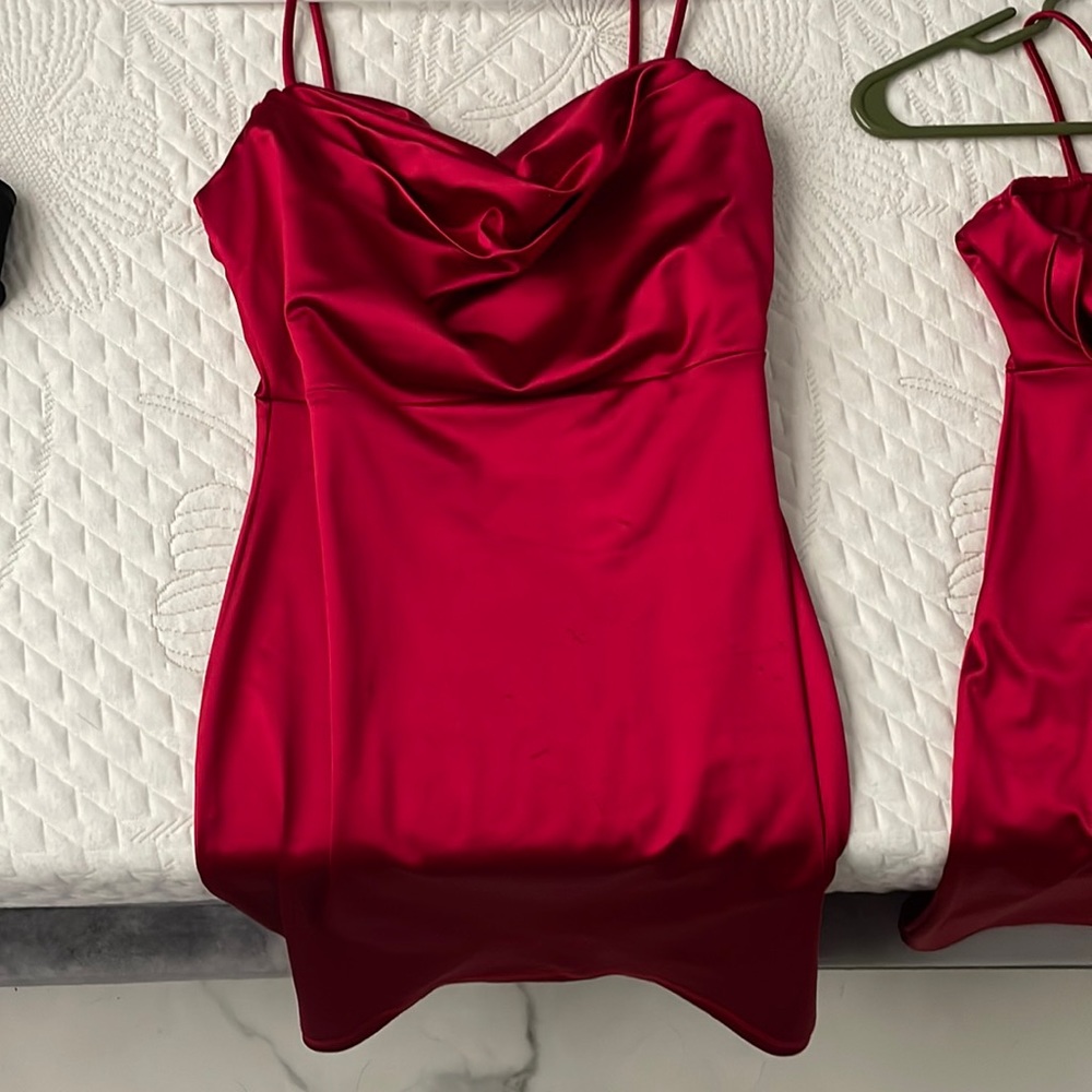 red homecoming dress